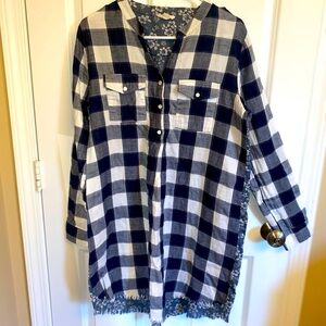 Oddy Long Sleeved Lightweight Multi Print Dress - Size L